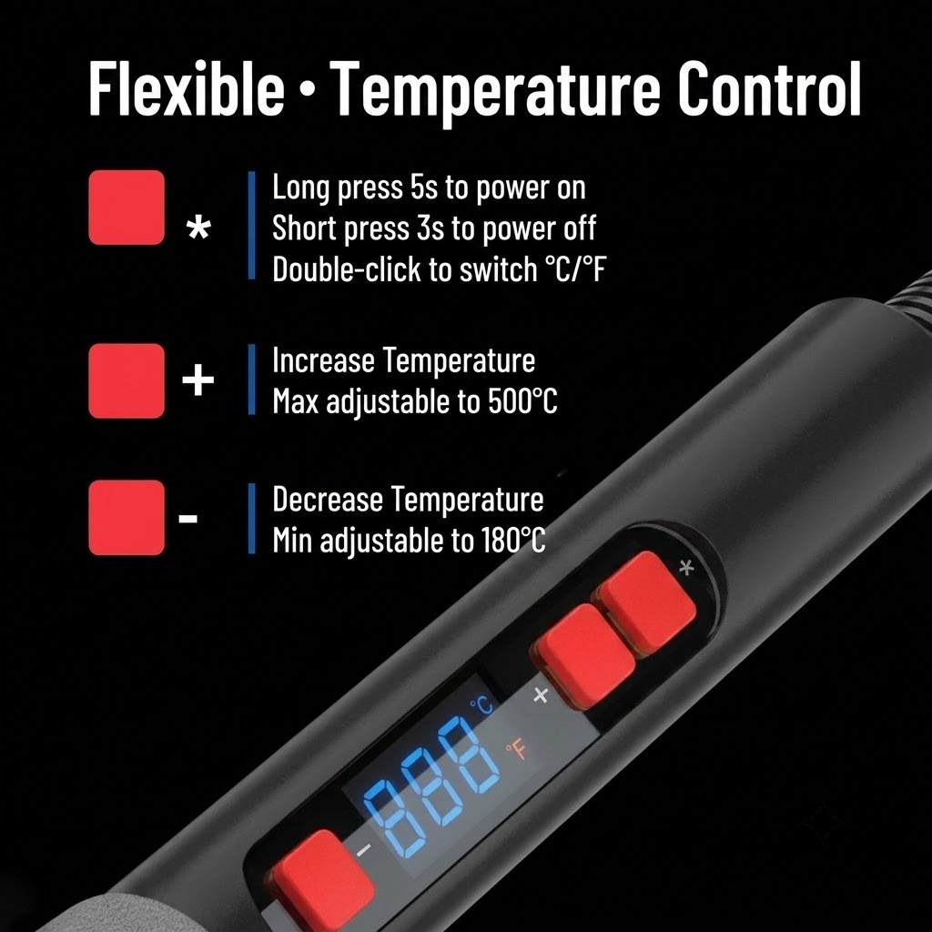 Adjustable Temperature Solderi - Electronics Repair Uk ulasan dan harga