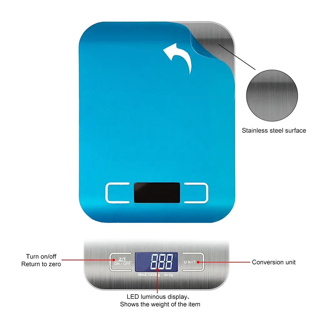 5kg/10kg 1g Portable Kitchen S - Electronics Repair And Maintenance ulasan dan harga
