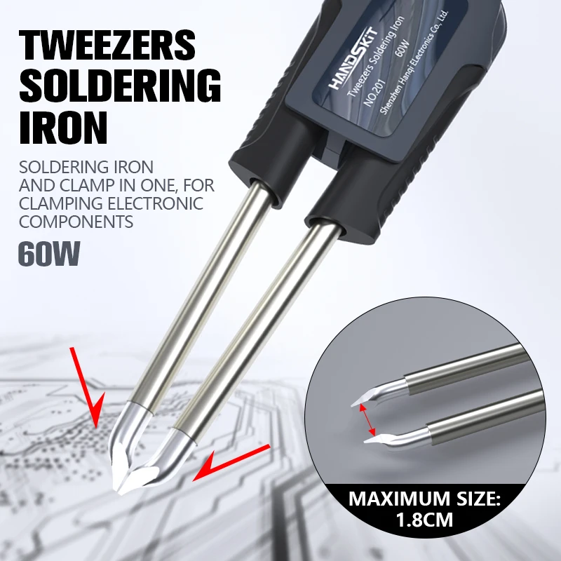 T12 Soldering Station Tweezers - Electronics Repair And Maintenance ulasan dan harga